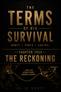 Leaving Hong Kong just got a lot more dangerous. Chapter Four of the New Thriller, The Terms of his survival is meant to be read and then streamed for the cinematic short adaption on YouTube.